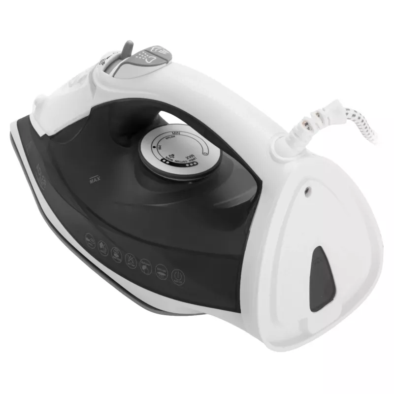 Adler AD 5051 Stoomstrijkijzer met keramische zool, 2600 W, 350 ml tank