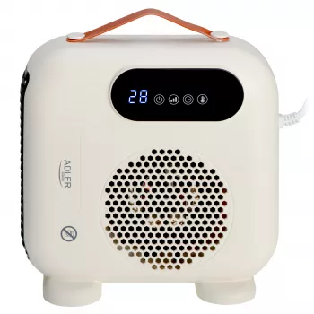 Adler AD 7756 Keramische heteluchtkachel 1500W zwart