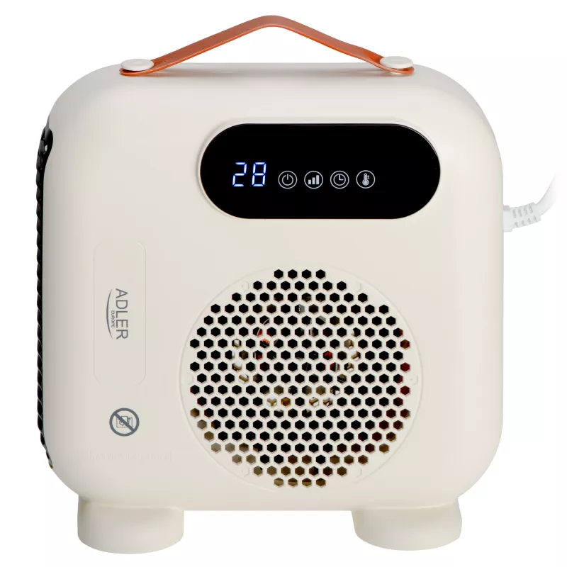 Adler AD 7756 Keramische heteluchtkachel 1500W zwart