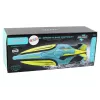 LEAN TOYS RC Waterboot 2.4G Geel-Turquoise Waterdichte Afstandsbediening