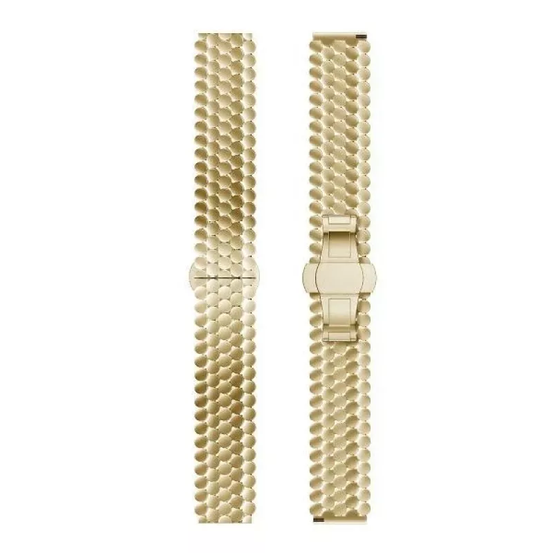 Beline Watch Strap 20mm Metaal Honingraat Goud