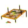 LEAN TOYS Arcadespel Bal Gooien Hoepel 2in1 Dinosaurus Bord