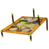 LEAN TOYS Arcadespel Bal Gooien Hoepel 2in1 Dinosaurus Bord