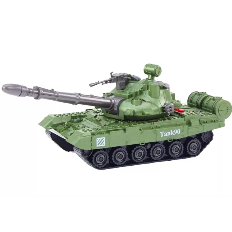 LEAN TOYS tank militair voertuig DIY demontage geluiden ophangingsset