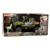LEAN TOYS Off-Road Jachtwagen Hunter Dinosaurussen Lichten Geluiden Groen