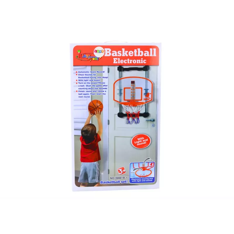 LEAN TOYS Home Basketbal Basket Bal Pomp Verstelbaar
