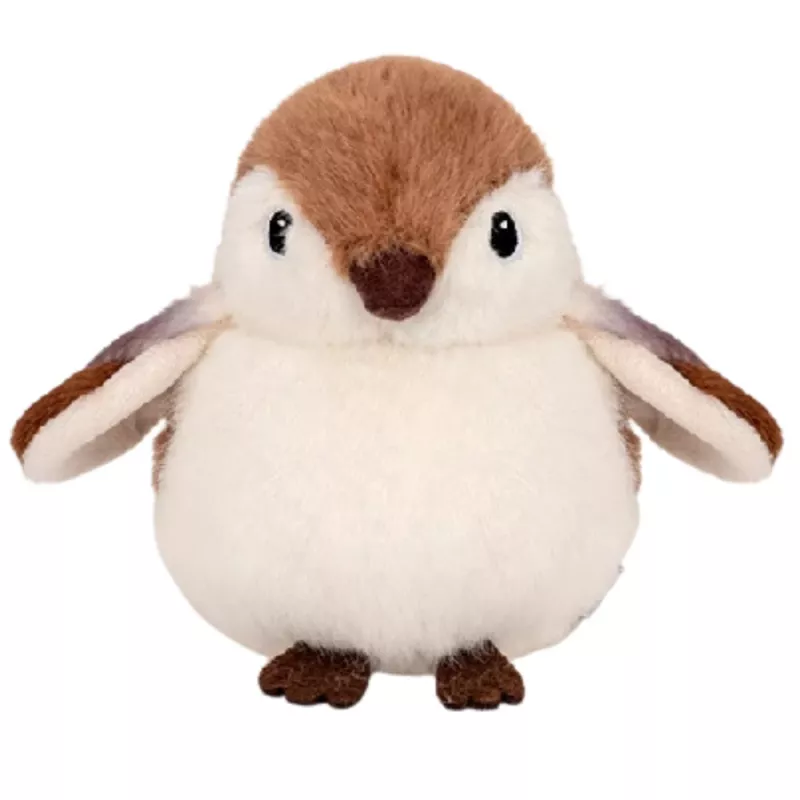 LEAN TOYS Pluche Dier Mus Bruin 12 cm