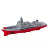 LEAN TOYS Militair set schip onderzeeër straaljagers raketten