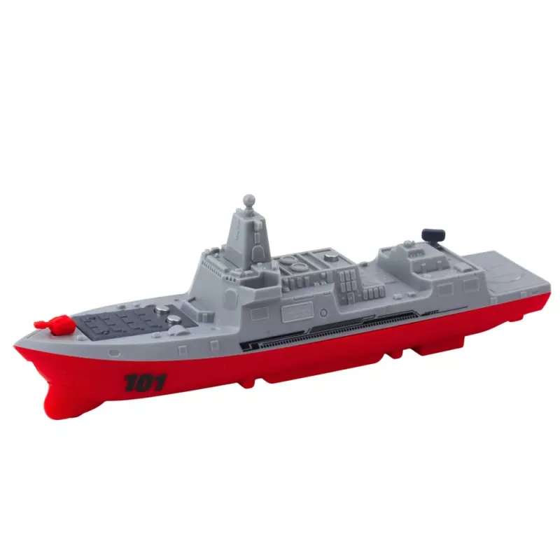 LEAN TOYS Militair set schip onderzeeër straaljagers raketten