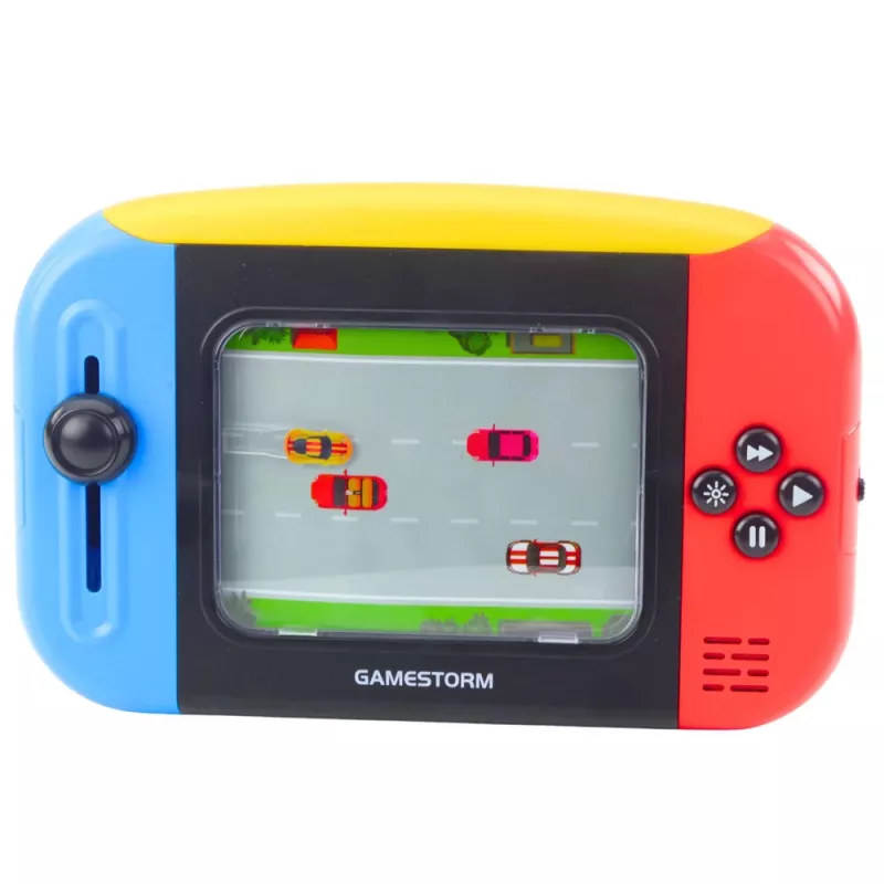 LEAN TOYS Console avonturenspel Arcade geluiden verlicht scherm
