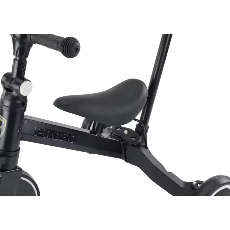 LEAN TRIKE PRO50 Driewieler met duwstang zwart