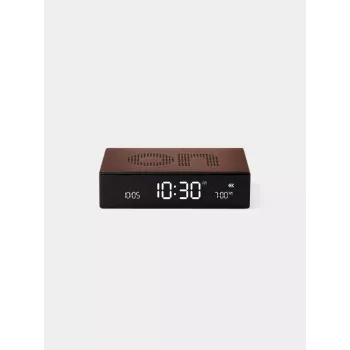 Lexon Flip Premium alarmklok dubbelzijdig brons LR152BZ