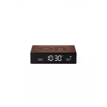 Lexon Flip Premium alarmklok dubbelzijdig brons LR152BZ