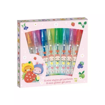 Janod Gelpennen Mini 8 Kleuren Fruity Cuties 6+