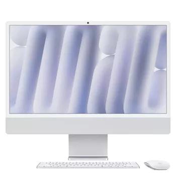 Apple iMac Z1K1 23,5 inch Standard Glass M4 10C CPU/10C GPU/16C Neural Engine 24GB RAM 1TB SSD Gigabit Ethernet Magic Mouse Magic Keyboard met numeriek toetsenblok Touch ID DE zilver