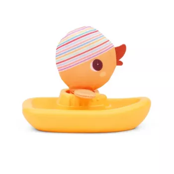 Lilliputiens badspeelgoed boot met pluchen eend Gaspard 6m+
