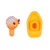 Lilliputiens badspeelgoed boot met pluchen eend Gaspard 6m+