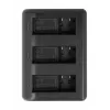 Newell SDC-USB Drie-kanaals Oplader voor DJI Osmo Action BCX204 Accu's