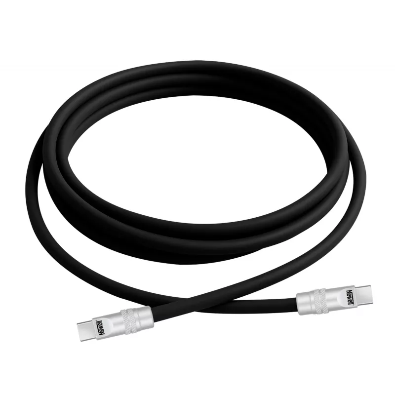 Newell USB-C naar USB-C kabel 100W 2m siliconen zwart