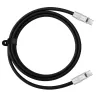 Newell USB-C naar USB-C kabel 100W 2m siliconen zwart