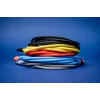 Newell USB-C naar USB-C kabel 100W, 2m, siliconen, blauw-oranje
