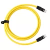 Newell USB-C naar USB-C kabel 100W, 2m, siliconen, geel-zwart
