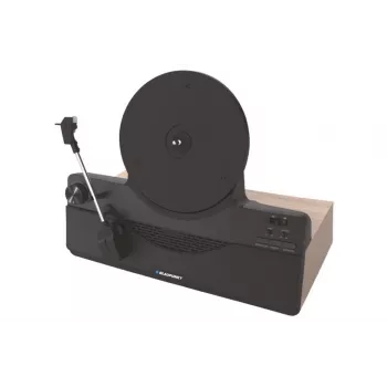 Blaupunkt VT100BK verticale platenspeler, Bluetooth in/uit, zwart