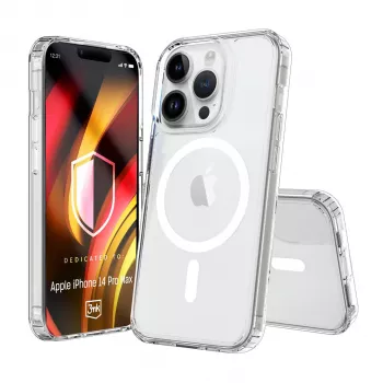 3MK PROTECTION Apple iPhone 14 Pro Max Hardy LiqForce MagCase - zwart