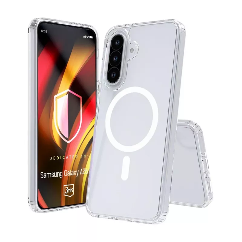 3MK PROTECTION Samsung Galaxy A26 5G - 3mk Hardy LiqForce MagCase zwart