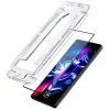 3mk HardGlass Max gehard glas schermbeschermer met applicator voor iPhone Air (zwart)