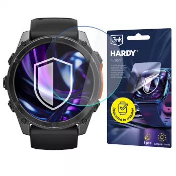 3MK PROTECTION Garmin Fenix 8 Pro 51mm (Amoled, MicroLED) - 3mk Hardy Fusion Horlogebescherming
