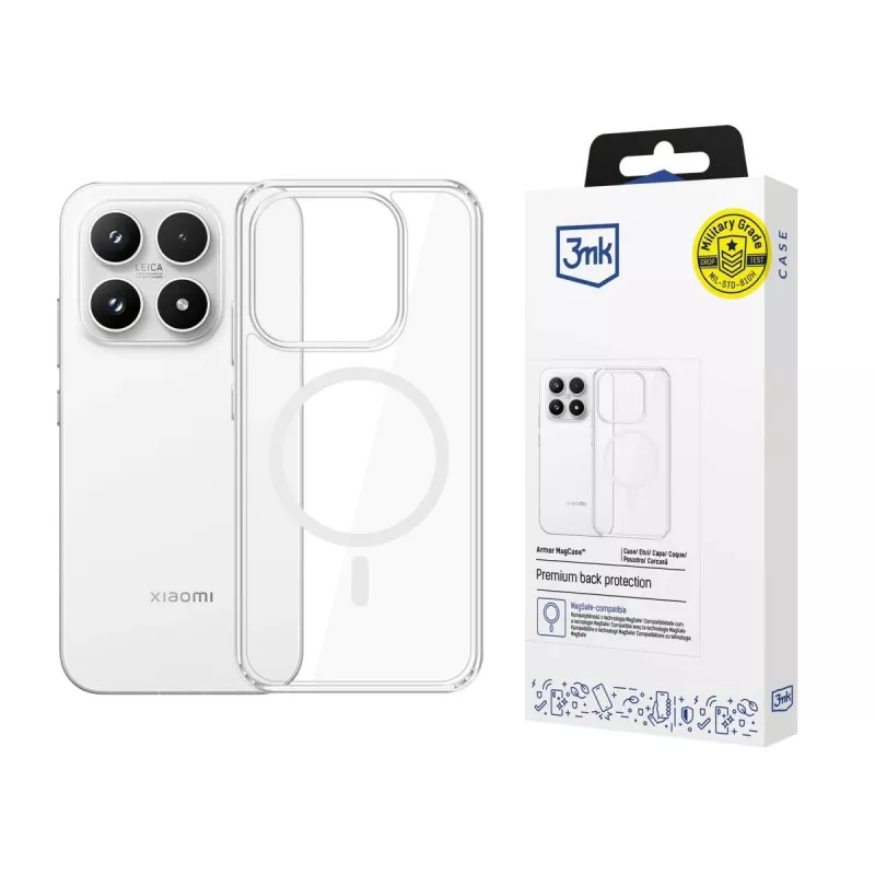 3MK PROTECTION Xiaomi 17 - 3mk Hardy LiqForce MagCase achtercover zwart