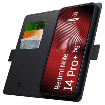 3MK PROTECTION Redmi Note 14 Pro+ - 3mk Hardy Foldy Case zwart
