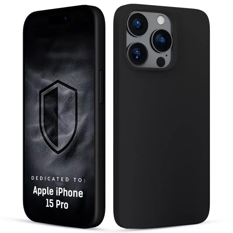 3MK PROTECTION Apple iPhone 15 Pro - 3mk Hardy Mellow Case zwart