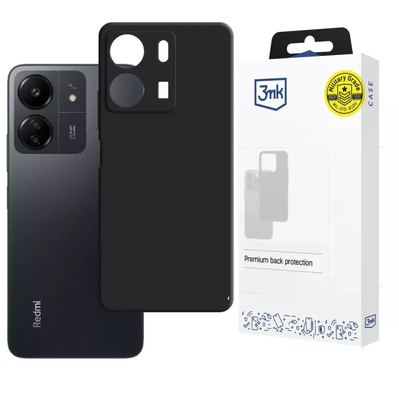 3MK PROTECTION Poco C65 - 3mk Hardy Mellow Case zwart