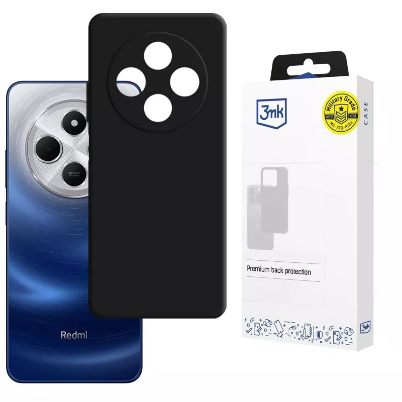 3MK PROTECTION Hardy Mellow Case voor Xiaomi Redmi 14C / Redmi A4 5G - zwart