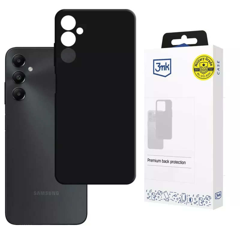 3MK PROTECTION Samsung Galaxy A05s - 3mk Hardy Mellow Case zwart