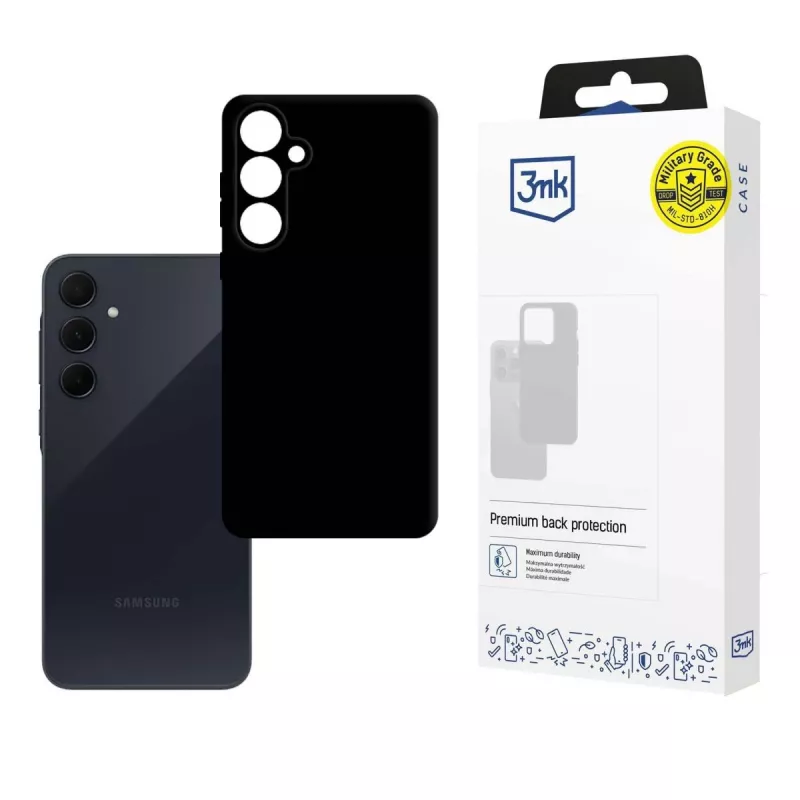 3MK PROTECTION Samsung Galaxy A35 5G - 3mk Hardy Mellow Case zwart