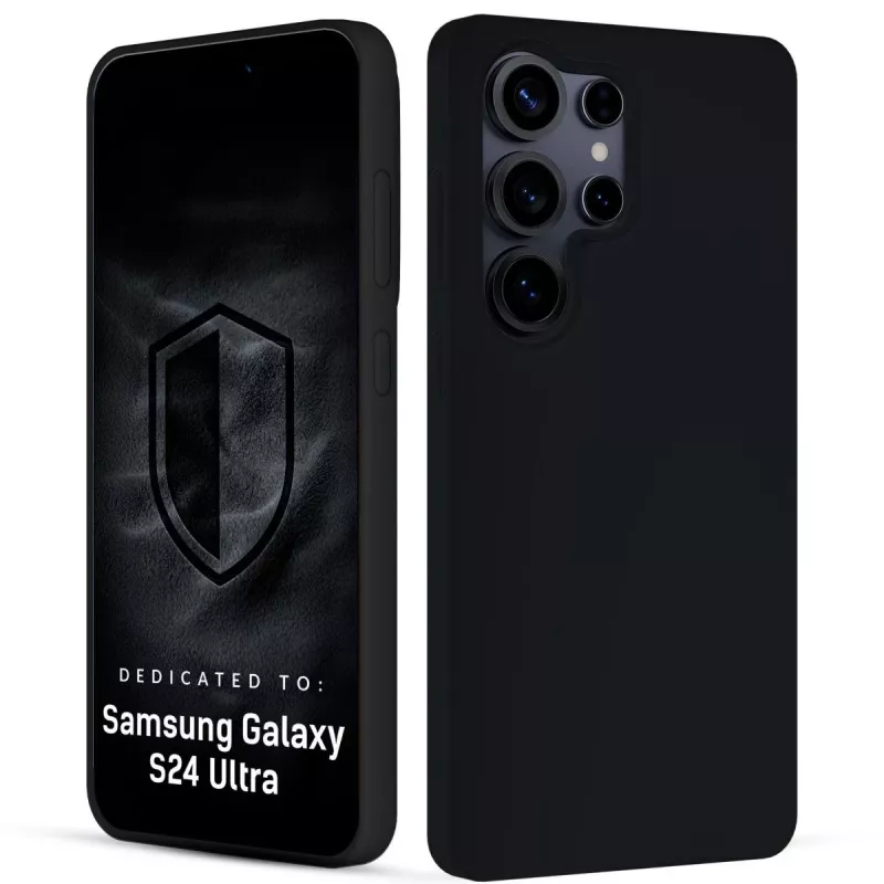3MK PROTECTION Samsung Galaxy S24 Ultra - 3mk Hardy Mellow Case zwart