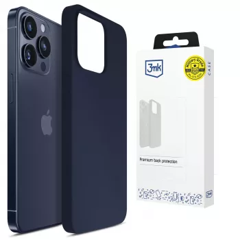 3MK PROTECTION Apple iPhone 16 Pro - 3mk Hardy Mellow Case donkerblauw