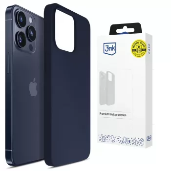 3MK PROTECTION Apple iPhone 16 Pro - 3mk Hardy Mellow Case donkerblauw