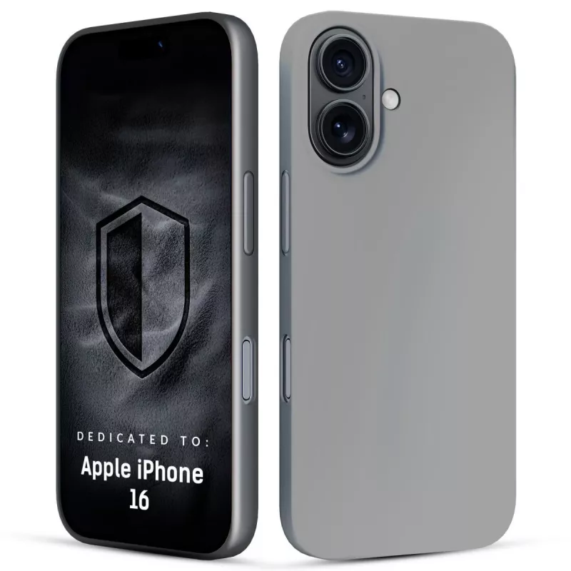 3MK PROTECTION Apple iPhone 16 - 3mk Hardy Mellow Case grijs