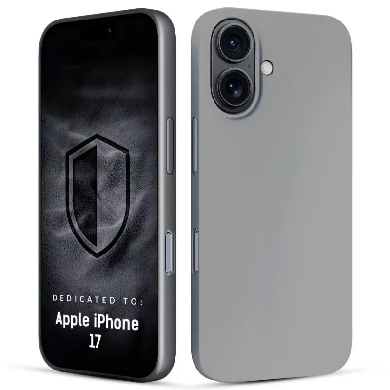 3MK Hardy Mellow hoesje voor Apple iPhone 17, grijs