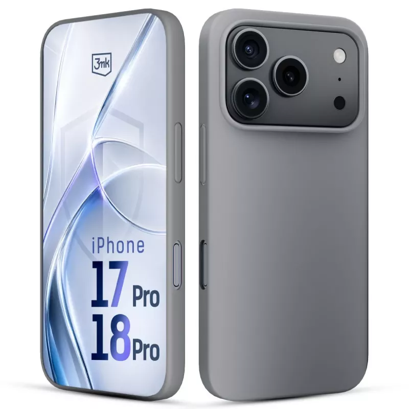 3MK PROTECTION Apple iPhone 17 Pro - 3mk Hardy Mellow Case grijs