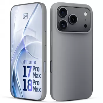 3MK PROTECTION Apple iPhone 17 Pro Max Hardy Mellow Case grijs