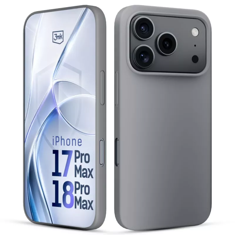 3MK PROTECTION Apple iPhone 17 Pro Max Hardy Mellow Case grijs