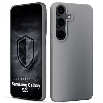3MK PROTECTION Samsung Galaxy S25 - 3mk Hardy Mellow Case grijs