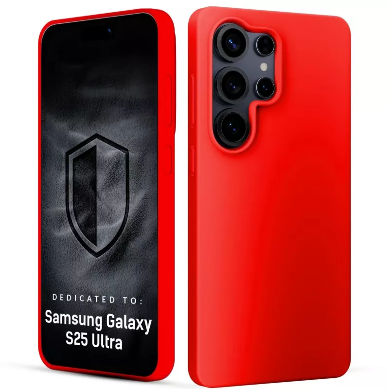 3MK PROTECTION Samsung Galaxy S25 Ultra - 3mk Hardy Mellow Case rood