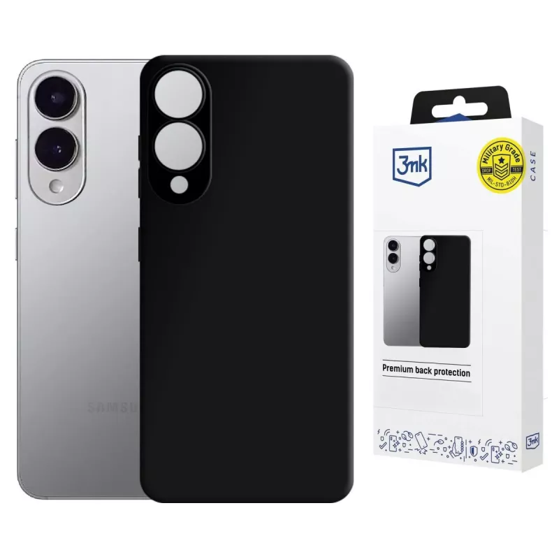 3MK PROTECTION Samsung Galaxy S25 Edge - 3mk Hardy Mellow MagCase zwart
