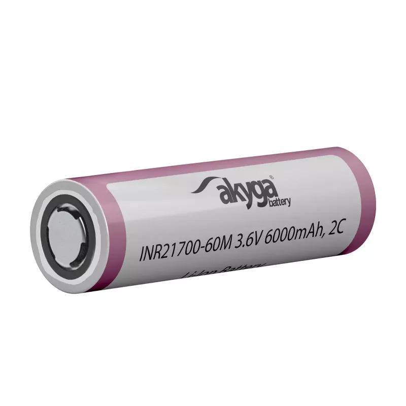 Akyga AKY2185 INR21700-60M 2C Li-Ion-accu 21700 3,6 V 6000 mAh